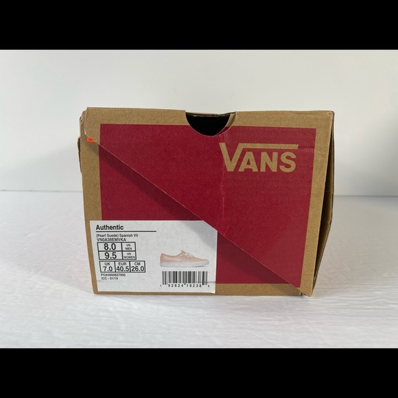 Vans Authentic Pearl Suede Spanish Villa Sneakers - Picture 7 of 7